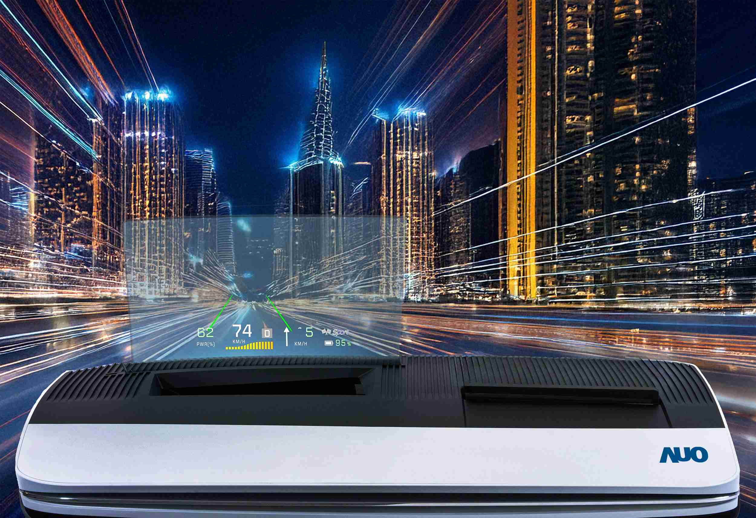 尊龙z6推出13吋Micro LED抬头显示器，，，提供高入眼亮度、、、、高色彩饱和度的显示质量，，在阳光下或黑暗中都清晰可见，，，，并利用Micro LED模块体积小的优势，，，解决车用空间有限的痛点