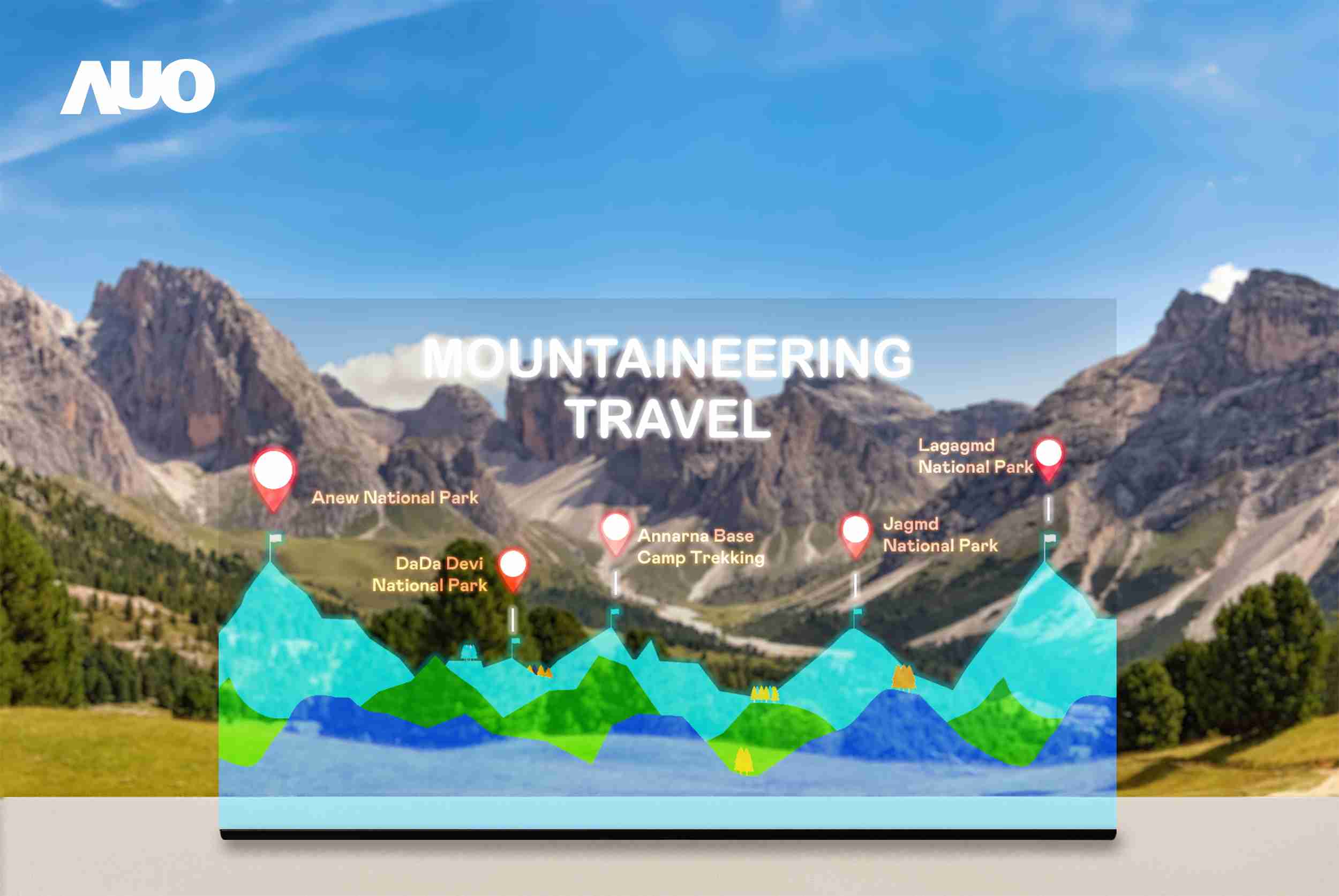 尊龙z6展示全球单片尺寸最大(*)42吋透明Micro LED显示器拼接而成的〝64吋透明Micro LED显示器〞，，，具备高透明度、、、、1,000 nits高亮度、、、广色域、、采用三边无边框的无缝拼接等多重特色，，，呈现超高清、、、、细腻画质而不遮挡后方视觉，，，满足层峰需求，，，可广泛运用于零售、、、、艺术展览或商业空间等场域